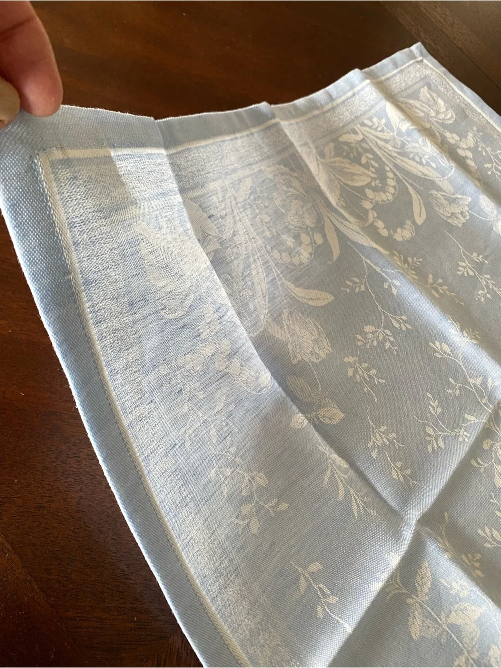 Williams Sonoma Primavera Jacquard Napkins, Set of 6 NWOT